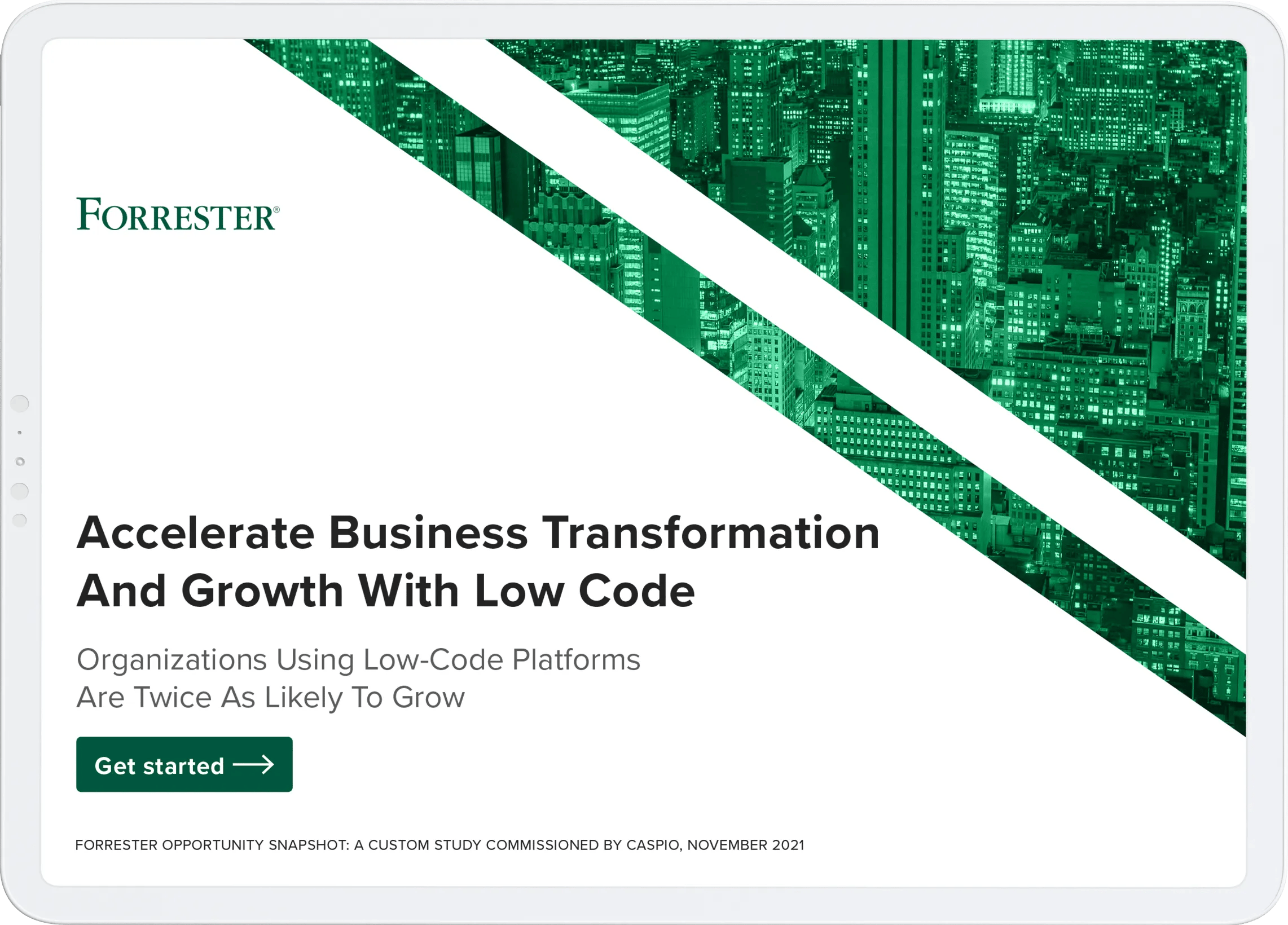 Accelerate Business Transformation and Growth With Low Code