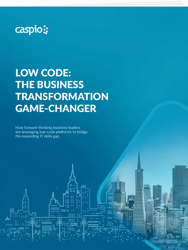 Low Code: The Business Transformation Game-Changer Report Cover